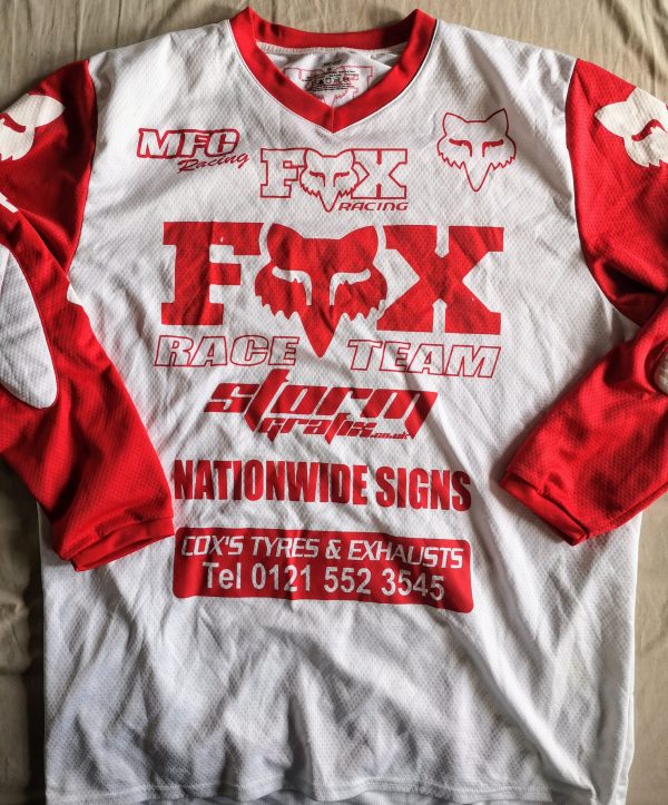 Matt Flash Gordon race shirt - Ex GP rider - Pre-owned - Image 2