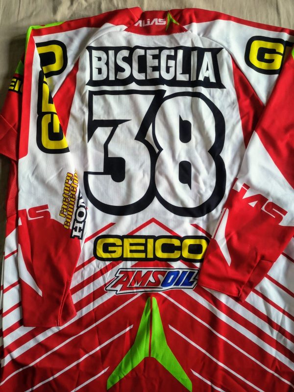 Bisceglia race shirt - Geico Honda - Pre-owned