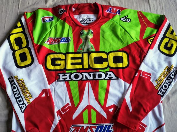 Bisceglia race shirt - Geico Honda - Pre-owned - Image 2