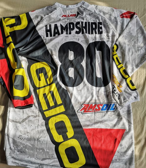 RJ Hampshire race shirt - Geico Honda - Pre-owned