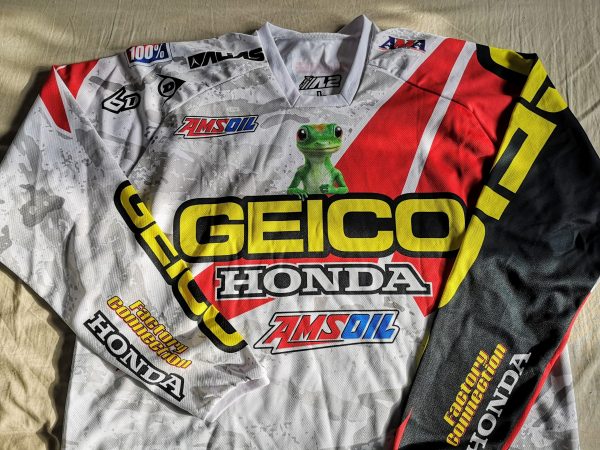 RJ Hampshire race shirt - Geico Honda - Pre-owned - Image 2