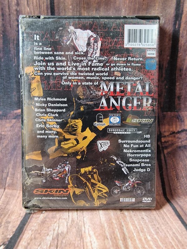 Metal Anger dvd - Freestyle - New - Image 2