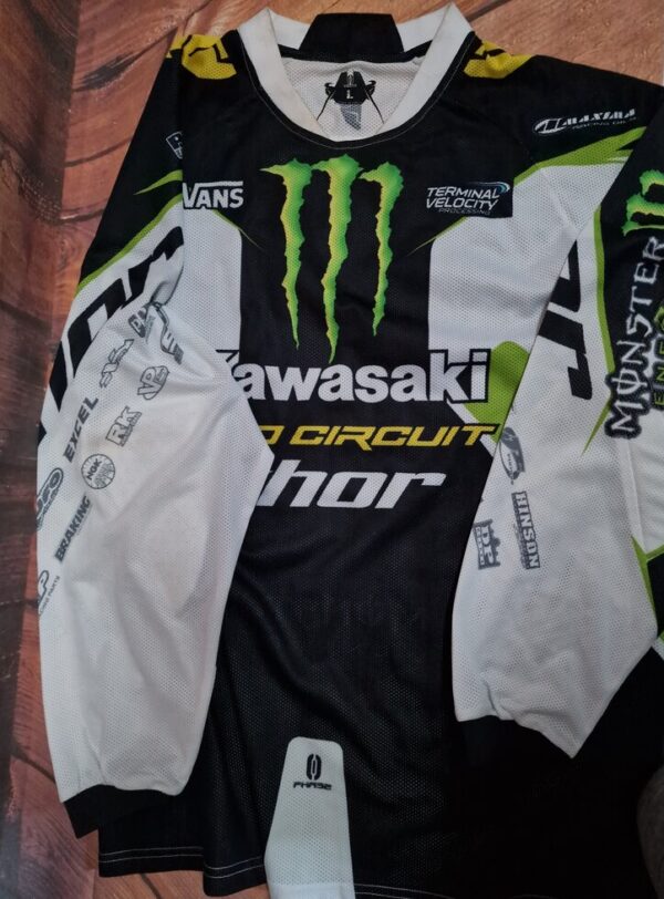 Pourcel pro GP & AMA rider - Full kit - Monster energy Kawasaki - Image 3