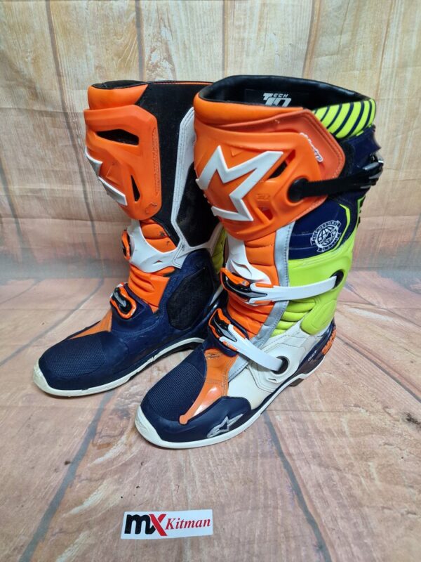 Alpinestars tech10 mx boots - UK10 - Pre-owned