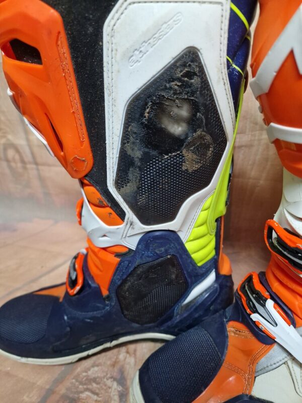 Alpinestars tech10 mx boots - UK10 - Pre-owned - Image 4