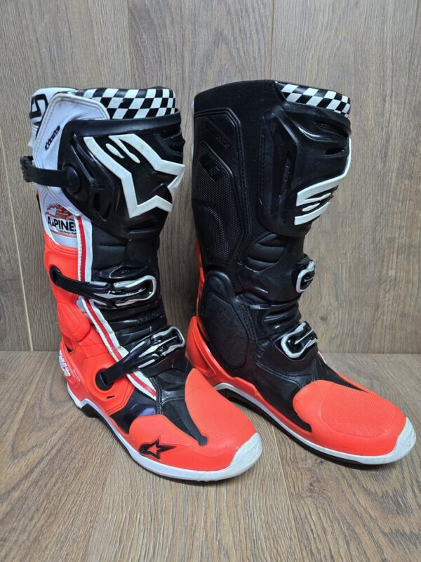 Alpinestars tech 10 mx boots - UK9 - Pre-owned - Image 2