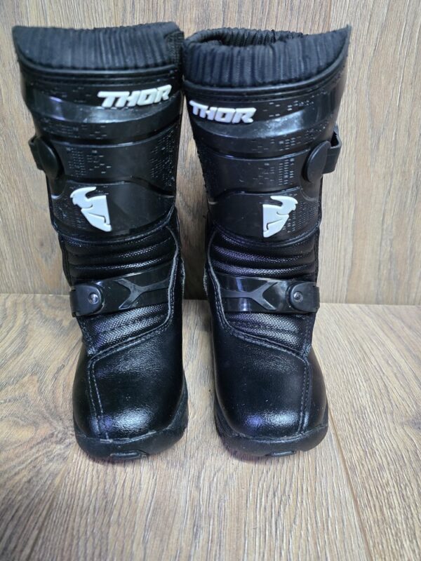 Thor Blitz xp kids mx boots - UK10 - Pre-owned - Image 3