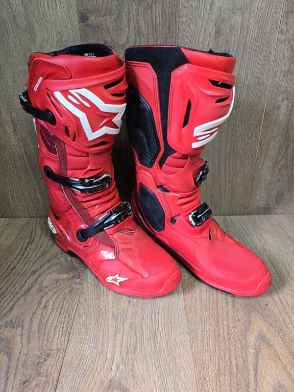 Alpinestars tech 10 mx boots - UK10 - Pre-owned - Image 3