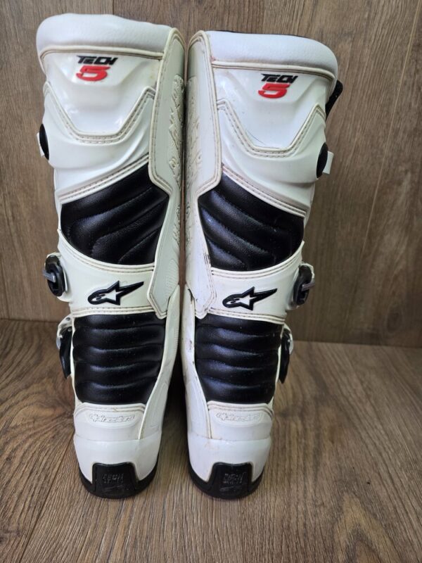 Alpinestars tech5 mx boots - UK10 - Pre-owned - Image 4